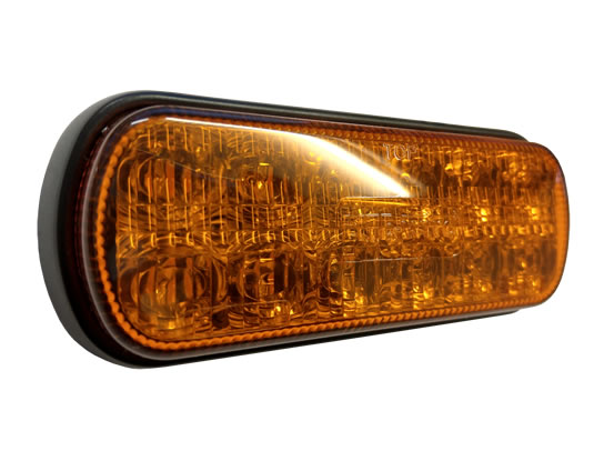 PEREI 355 SERIES AMBER  MINI LIGHT BAR WITH A 10-30V FLYLEAD CONNECTION Main Image