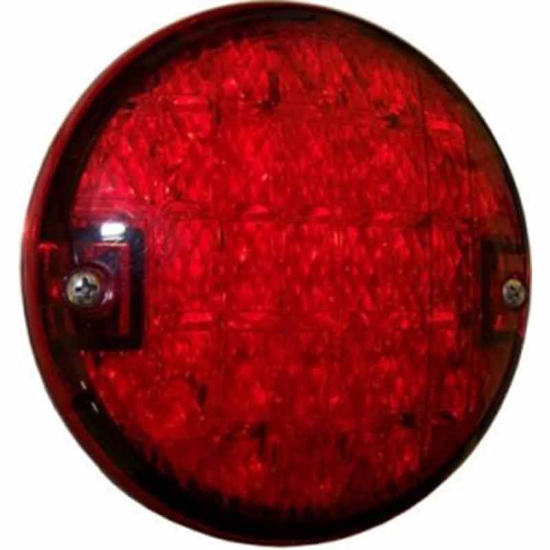 Perei 800 Series Red Rear Brake Light With A 24v Spade Terminal Connection Main Image