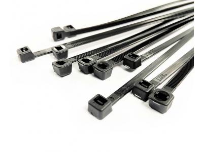 300 X 4.8mm Black Cable Ties Slide Image