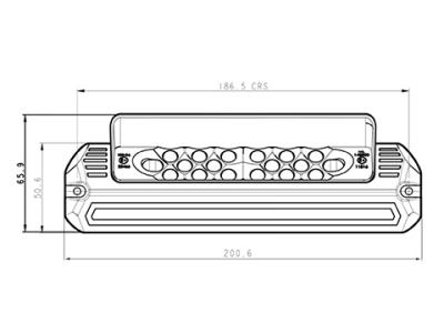 Manoeuvring Lamp Technical Image