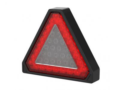 Perei 100 Series Red/clear Rear Fog/reverse/tail Lamp With A 24v Flylead Connection Slide Image