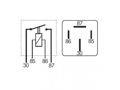 12V HEAVY DUTY MINI MAKE/BREAK RELAY Slide Image