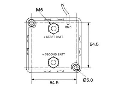 12V VOLTAGE SENSITIVE RELAY Slide Image