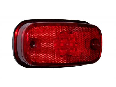 Perei M18 Series Red Rear Marker Light With A 12v Terminal Block Connection Slide Image