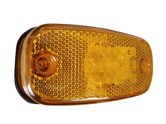 Perei M18 Series Amber Side Marker Light With A 12v Terminal Block Connection Main Image