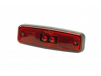 Truck-lite Model M891 12-24v Rear Red Led Marker Light 5.0m Cable Slide Image