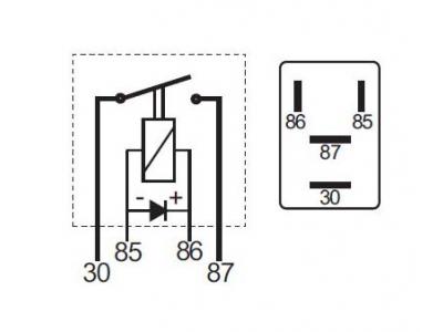 24V, MICRO MAKE/BREAK RELAY WITH DIODE Slide Image
