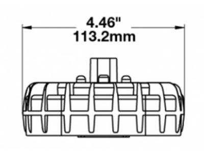 Jws Led Work Lamp (flood) Technical Image