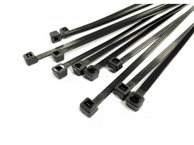 100 X 2.5mm Black Cable Ties Slide Image