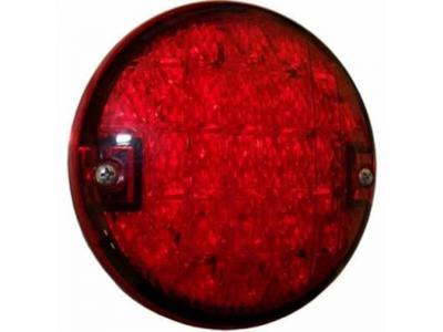 Perei 800 Series Red Rear Brake Light With A 24v Spade Terminal Connection Slide Image