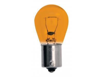 12v, 21w Amber Standard Bulb With A Ba15s Scc Base Slide Image