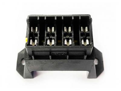 4 Way Bottom Entry Fuse Holder Standard Blade Slide Image