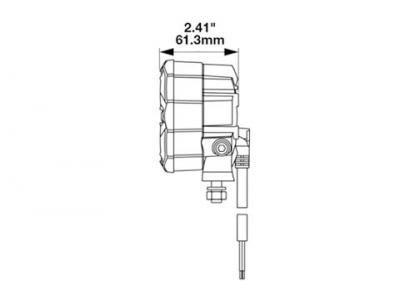 JWS TRAIL 6 OFF ROAD SPORTS LAMP Technical Image