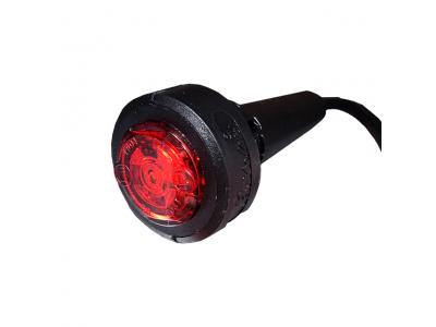 Truck-lite Model M857 12-24v Red Led Rear Marker Light With Flylead Slide Image