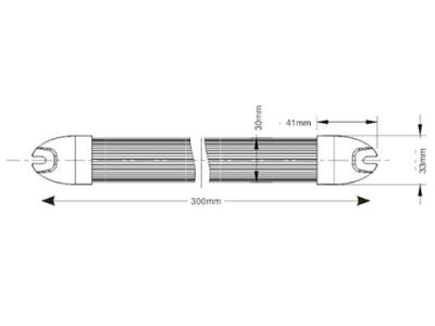 Baton Interior Light With Motion Sensor Technical Image