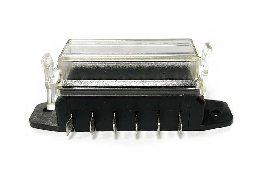 6 Way Side Entry Fuse Holder Standard Blade Main Image