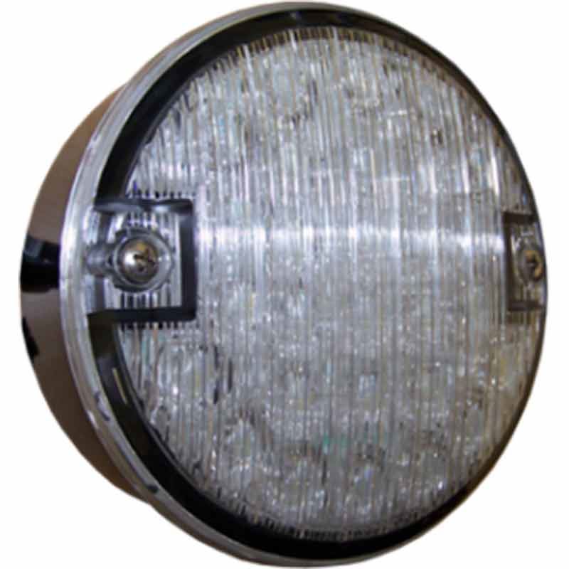 Perei 800 Series Clear Rear Reverse Light With A 24v Spade Terminal Connection Main Image