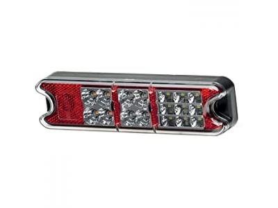 Perei 2700 Series Red/amber Rear Combination Lamp With A 10-30v Flylead Connection Slide Image