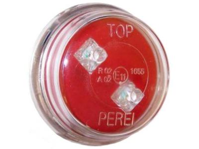 Perei M19 Series Clear Rear Marker Light With A 24v Flylead Connection Slide Image