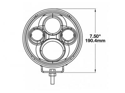 JWS OFF-ROAD LED TRUCK LIGHTS Technical Image