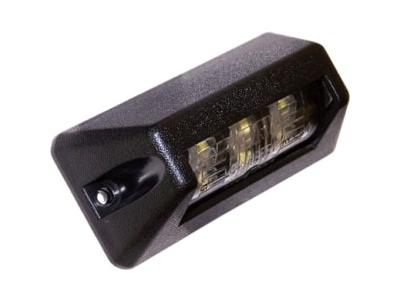 Perei Npl94 Series Clear Numberplate Light With A 12v Flylead Connection Slide Image