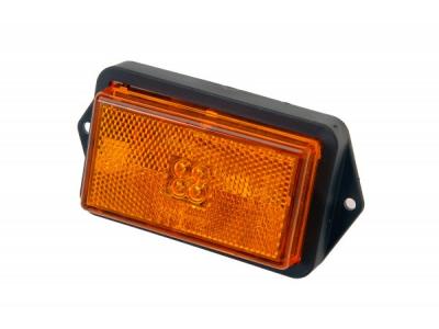 Truck-lite Model M620 24v Amber Led Side Marker Light Slide Image