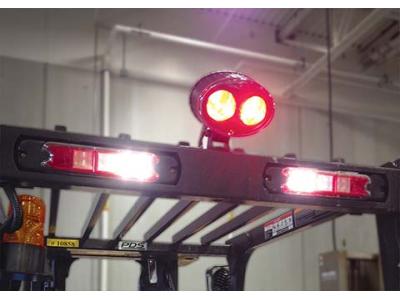 Jws Model 770 Red Led Safety Lamp Slide Image