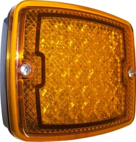 Perei 1200 Series Amber Side Indicator With A 24v Spade Terminal Connection Main Image