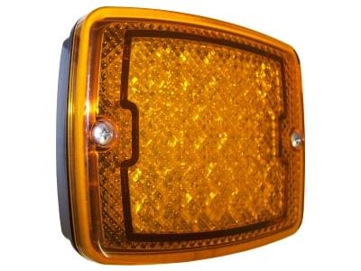 Perei 1200 Series Amber Side Indicator With A 24v Spade Terminal Connection Slide Image