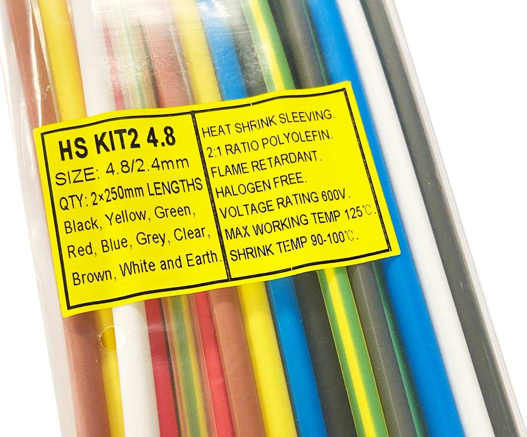 4.8/2.4 Heatshrink Kit Main Image