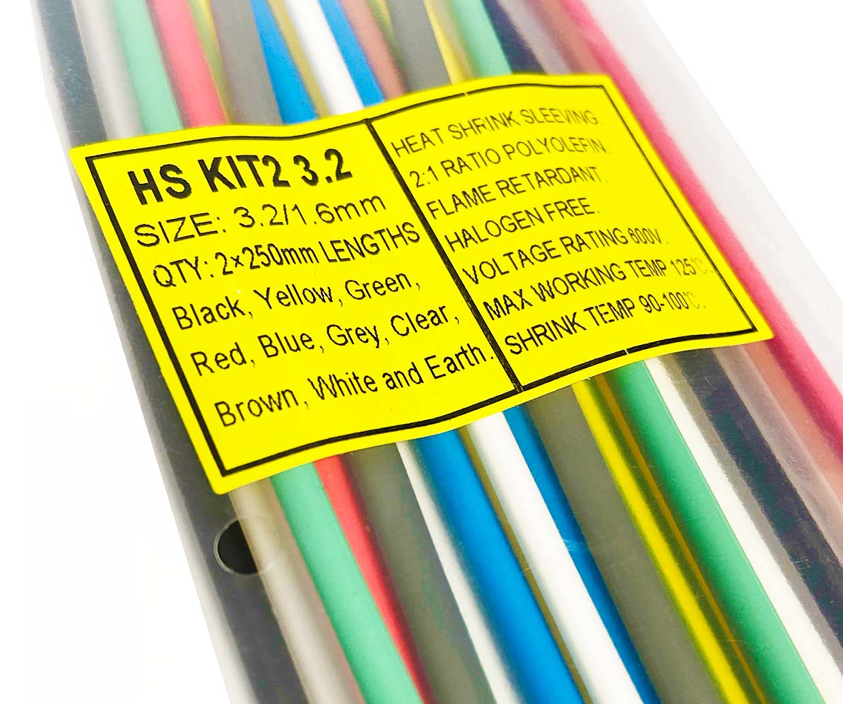 3.2/1.6 Heatshrink Kit Main Image