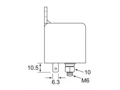 12V VERTICAL EXTRA HEAVY DUTY MINI MAKE/BREAK RELAY Slide Image