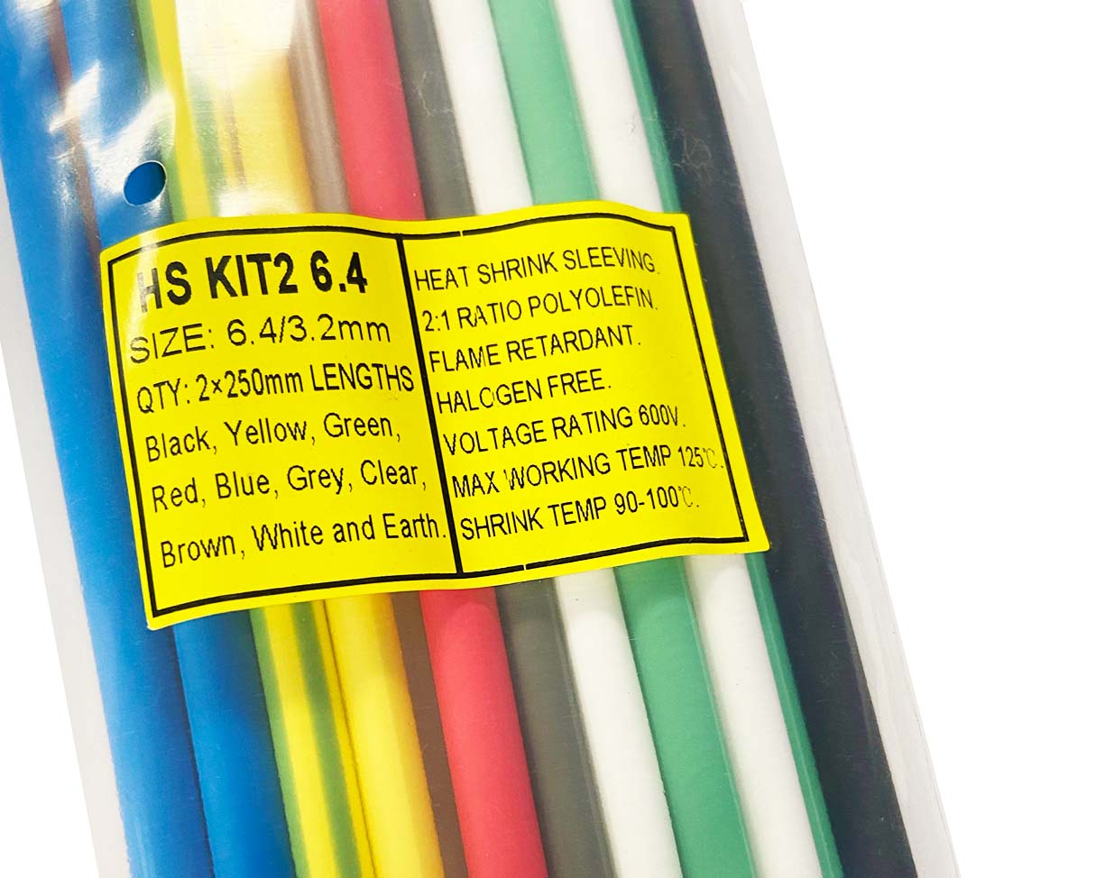 6.4/3.2 Heatshrink Kit Main Image