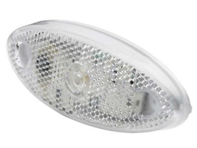 Truck-lite Model M893 12-24v Clear Led Front Marker Light With 0.5m Cable Slide Image