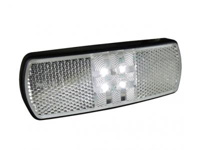 Perei Fm50 Series Clear Front Marker Light With A 9-33v Superseal Connection Slide Image