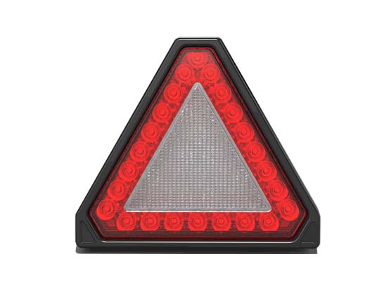 Perei 100 Series Red/clear Rear Fog/reverse/tail Lamp With A 24v Flylead Connection Main Image