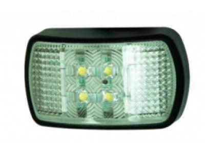 Perei M60 Series Red Rear Marker Light With A 9-33v 0.5m Flylead Connection Slide Image