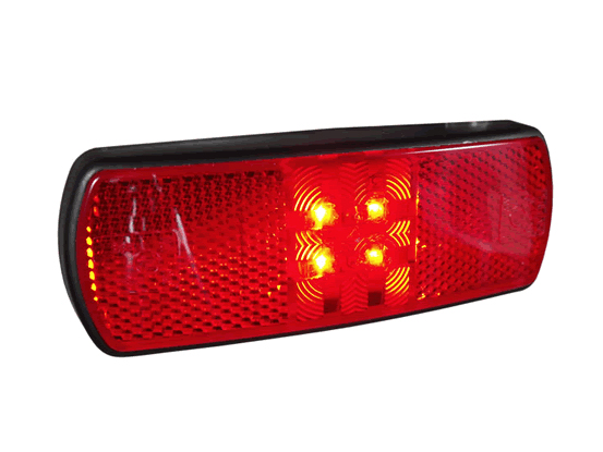 Perei Rm50 Series Red Rear Marker Light With A 9-33v Superseal Connection Main Image