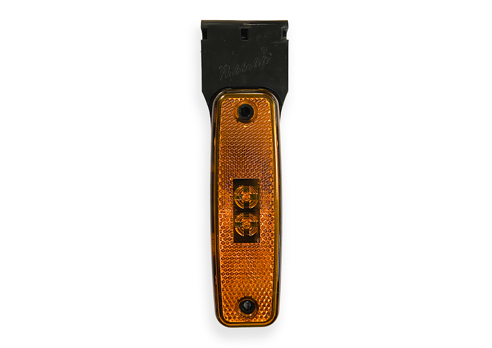 MODEL 890 AMBER SIDE MARKER - VERTICAL BRACKET