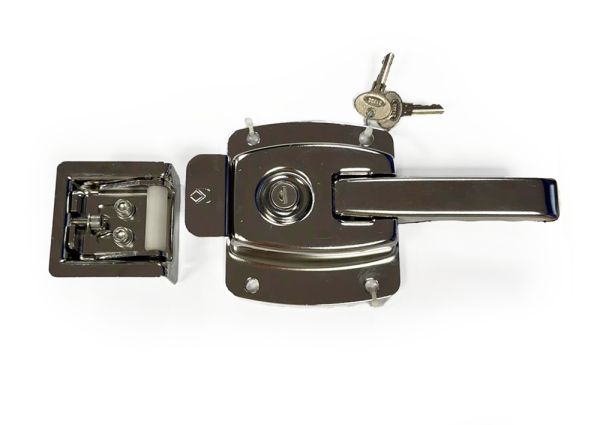 Freezer / Coldstore Lock – Stainless Steel Finish