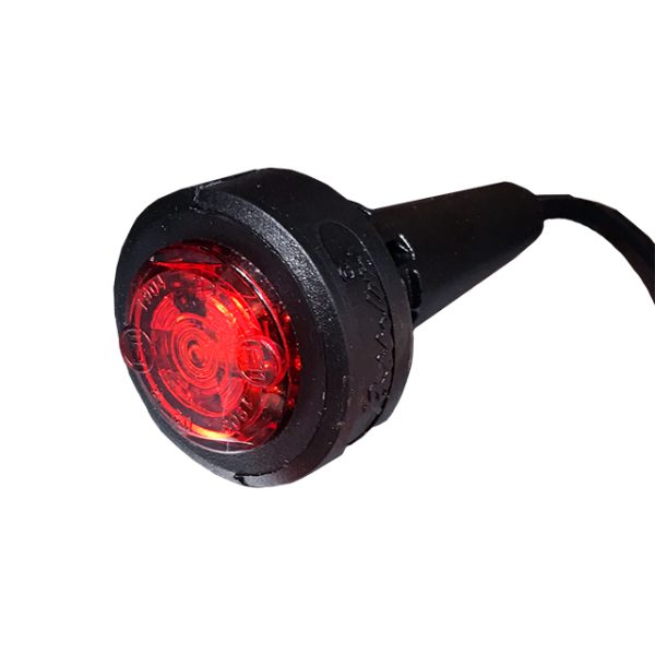 Truck-lite Model M857 12-24v Red Led Rear Marker Light With Flylead