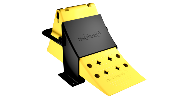 PG A 008 Yellow Wheel Chock