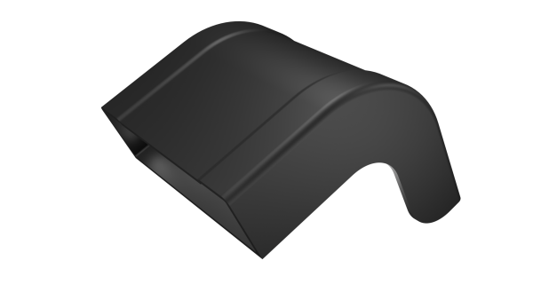 Side Guard Head – Aluminium – 100mm