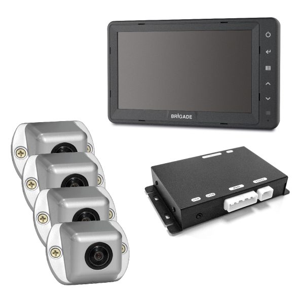 Brigade Backeye 360 Camera System With 7" Monitor