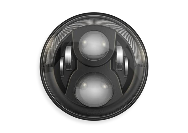 JWS 8700 EVO 2 PRO HIGH/LOW BEAM HEADLIGHT WITH BLACK BEZEL