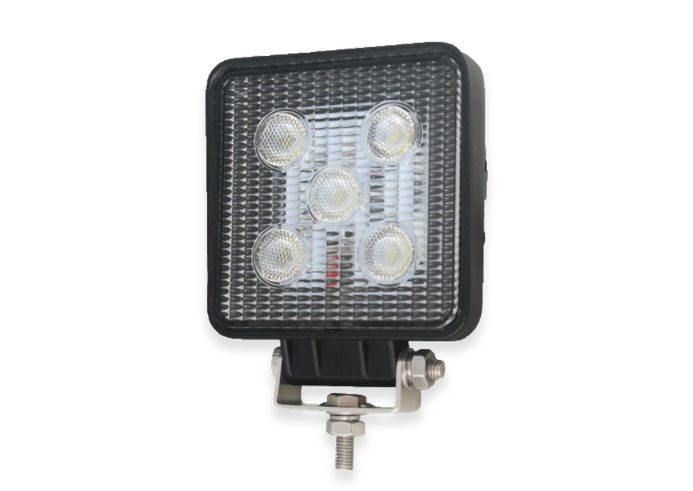 SS/80012 square work lamp, 10-30V 1050 lumen